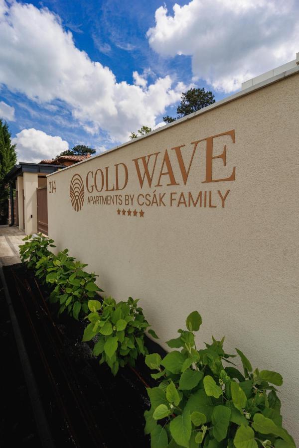 Gold Wave Apartments Siófok Eksteriør billede